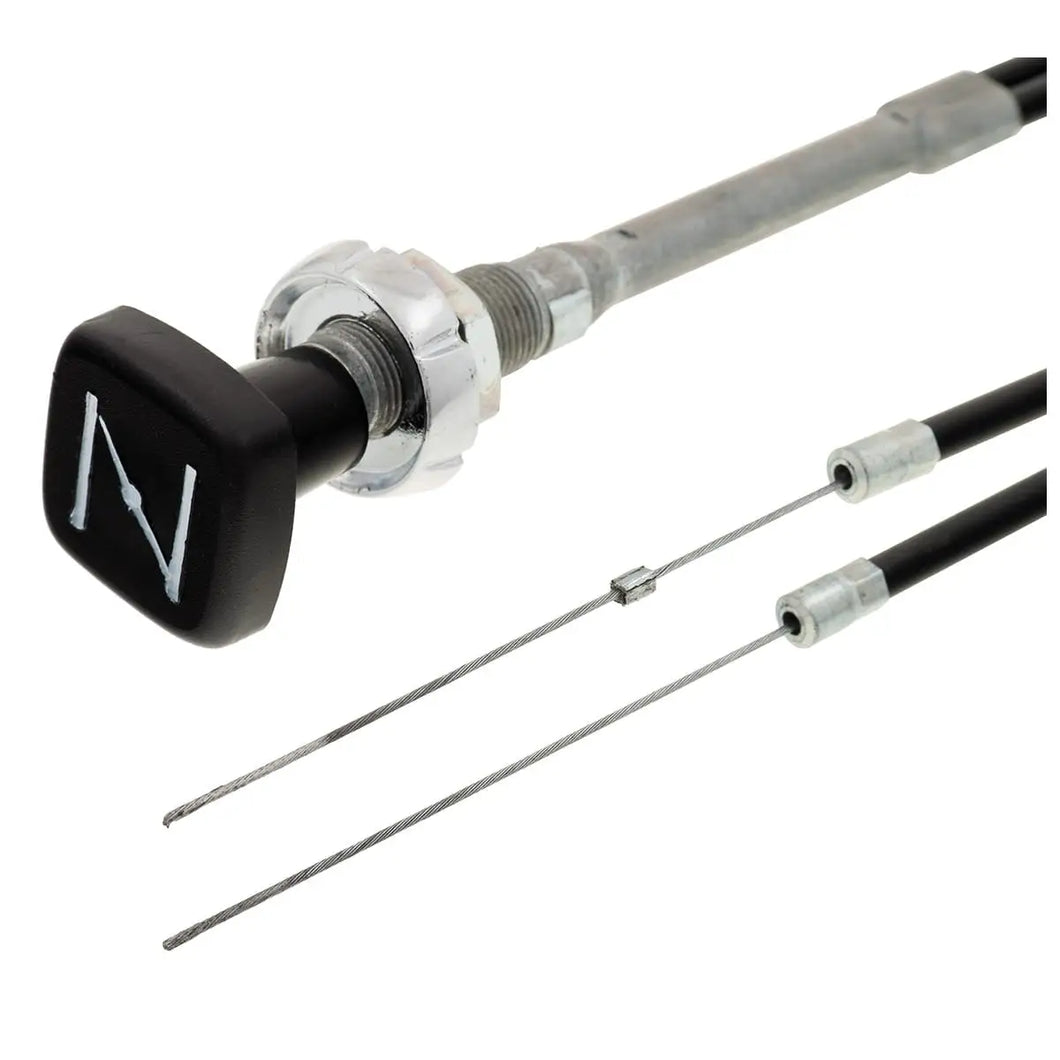 Tr6-214672 TR250/TR6 Choke Cable (Multi Stranded Style) 1969-72