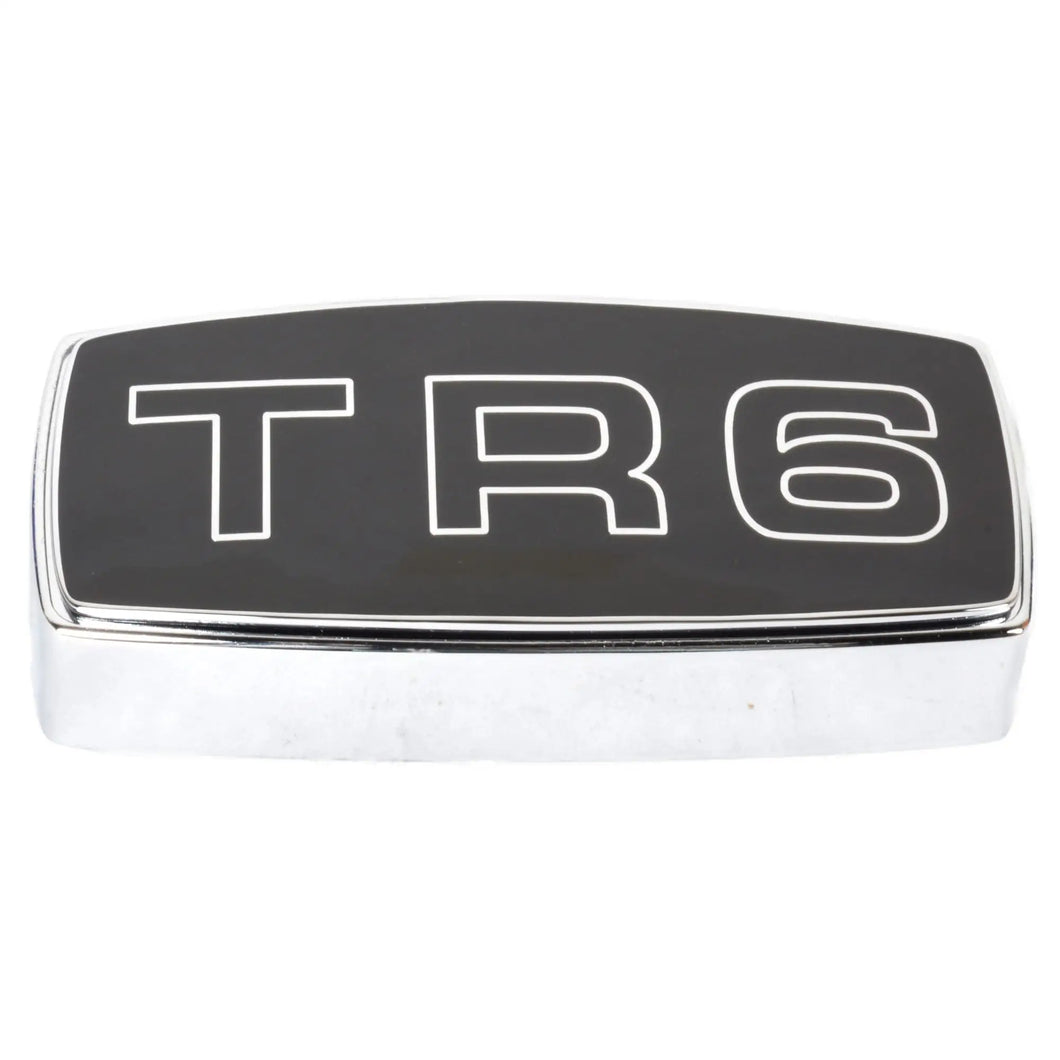 TR6-717060 TR6 Medallion & base enameled badge 1969-1973