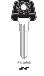 MGB-P1120MG Key blank 1970-1974