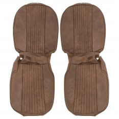 MGB-SC111K Front Seat Kit, Perforated Middle (Autumn Leaf) 1970-73