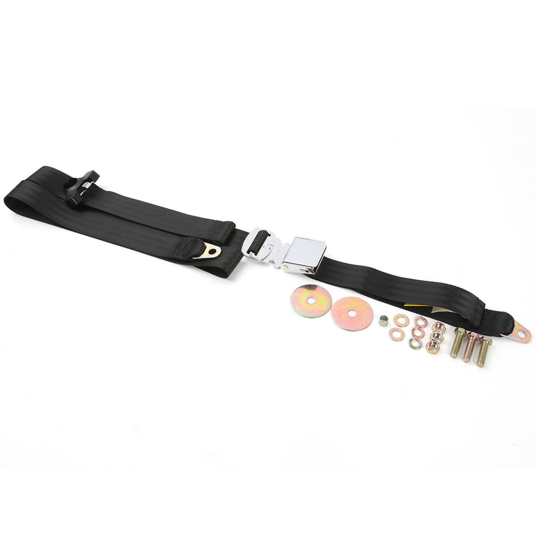 tr6-222-235 NON RETRACTABLE SEAT BELTS 2 Point