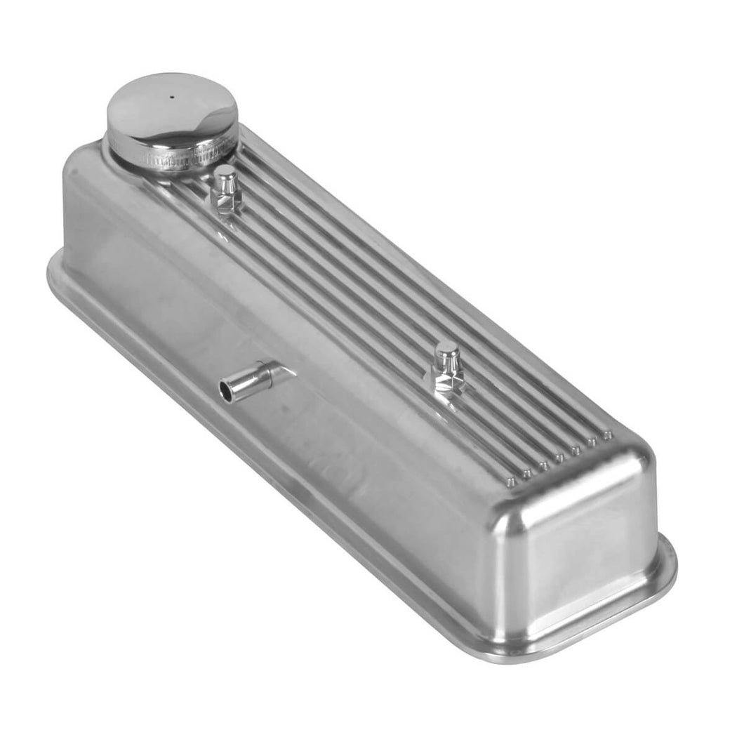 spitfire-GAC4067 Alloy Ribbed Valve Cover Polished 1962-80