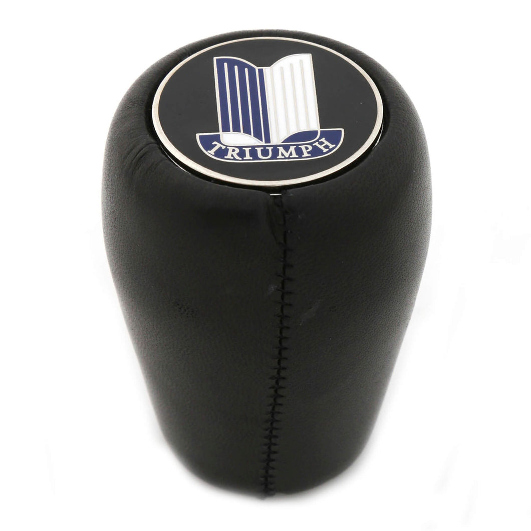 tr6-234-055 Leather Triumph shift knob