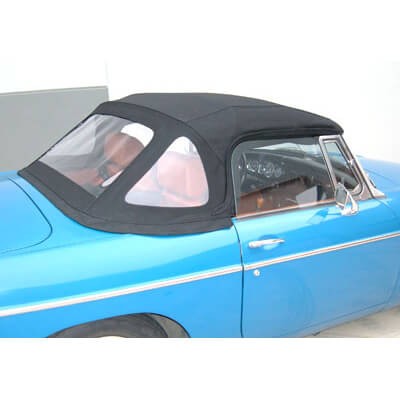 spitfire-2212CGBKB Robbins Vinyl Spitfire MKIV 1971-80 WITH ZIPPER REAR WINDOW