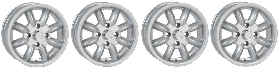 spitfire-GAC8223X 13'' X 5''� Wheel Set of 4 (Mini Lite replica SILVER-