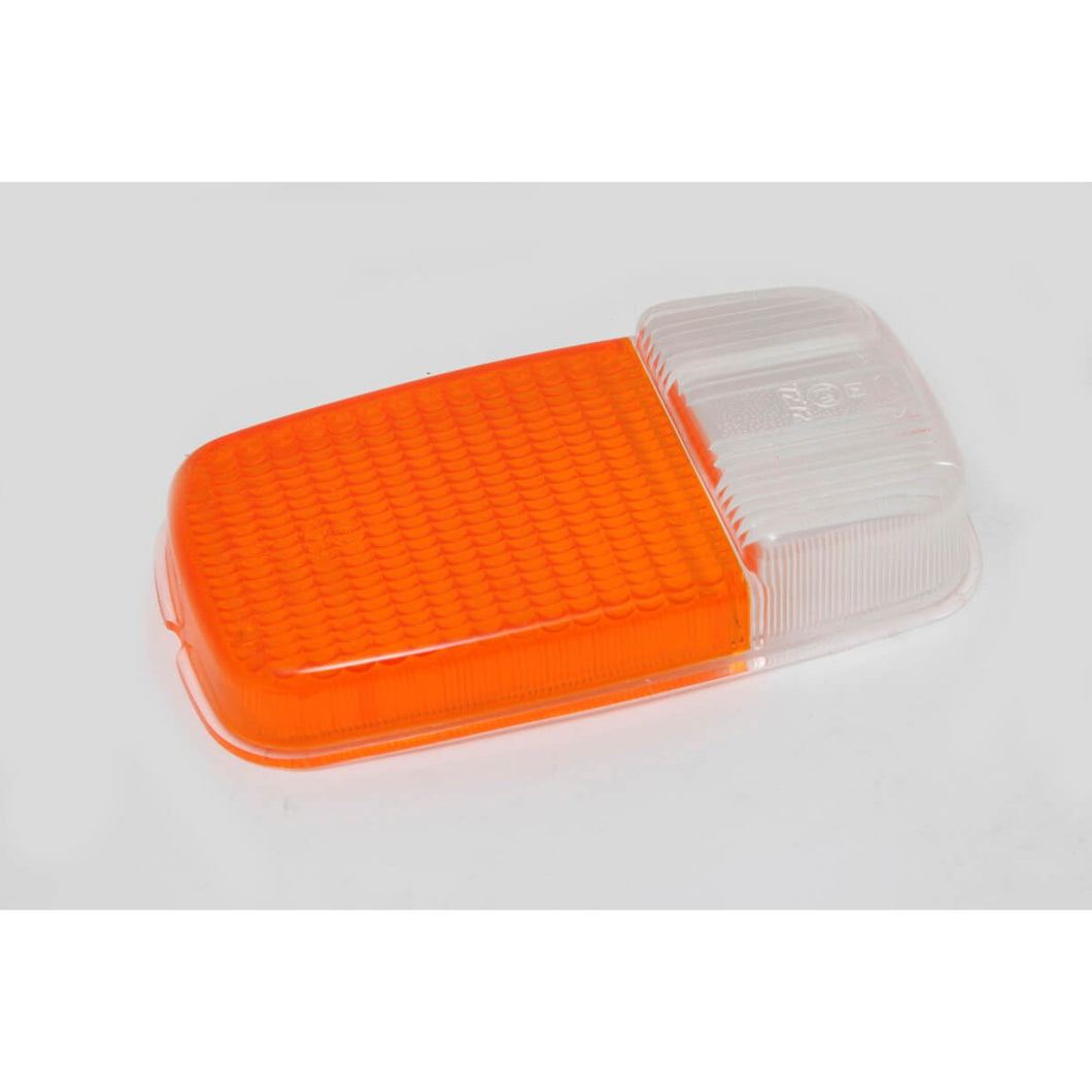 tr6-RTC1849 Lens & Gasket Amber/White NOT AVAILBLE