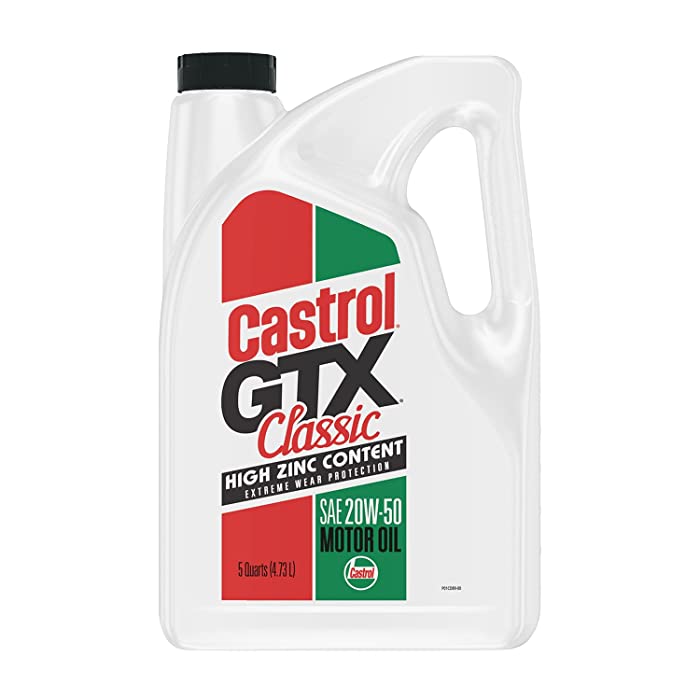 TR6-20W50 GTX CASTROL OIL 5 LITRE JUG