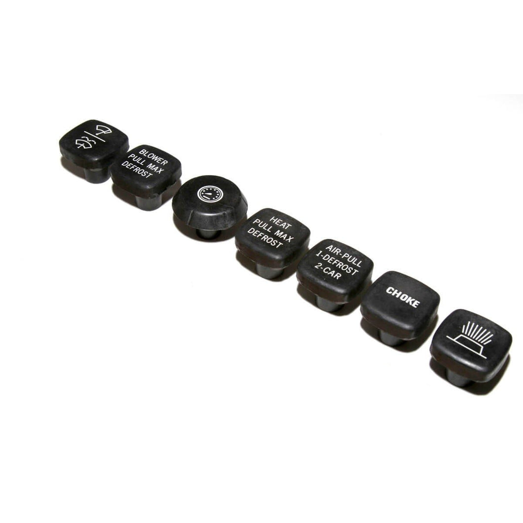 tr6-635728 Dash knob set