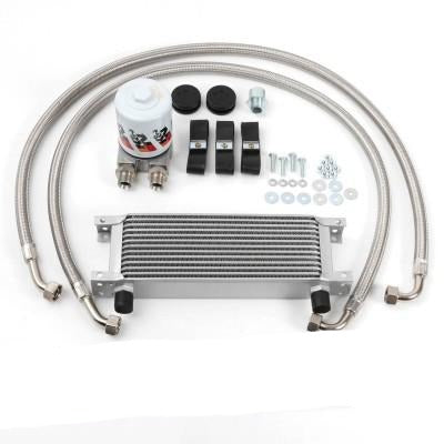 spitfire-tr221k 13 Row Oil Cooler, Hoses & Spin On Adapter