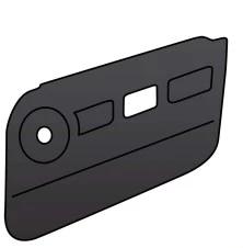 MGB-DP127 Door Panels, Roadster (PAIR) 1977-80