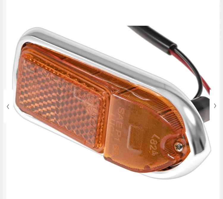 MGB-BHA4969 Lamp Assembly, Side Marker, Front LH 1970-80