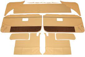 MGB-TK119X 7-PIECE PANEL KIT in BEIGE (ROADSTER) 1976-80