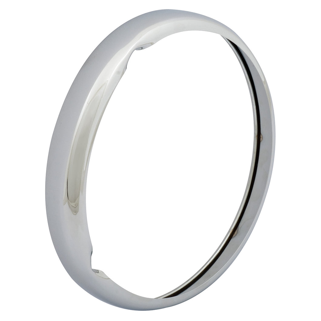 mgb-ALU1020 Outer Headlight Rim with notch for 1980 MGB