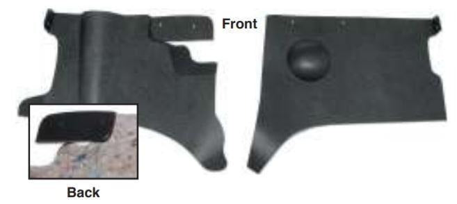 mgb-bhh2026/7 Under Dash kit (Pair) *under development see description*