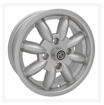 mgb-gac8204X Minilite wheel 14 X 5 1/2 (set of four)