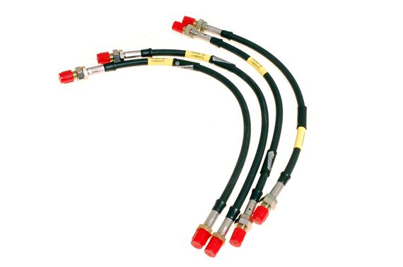 Spitfire-ABK105 BRAIDED BRAKE HOSE SET OF 4