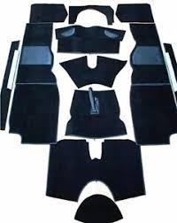 639085 TR6BLK BLACK PREMIUM CARPET KIT