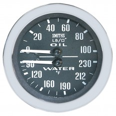 Midget-BHA4737 New oil and temp. gauge 1962-79