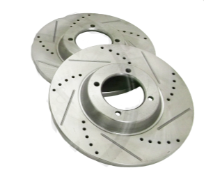 spitfire-GBD154DG Spitfire Front Brake Rotor Cross Drilled PAIR