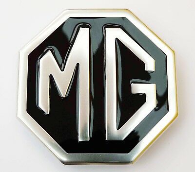 mgb-cha545 Trunk badge steel octagon 1977-1980